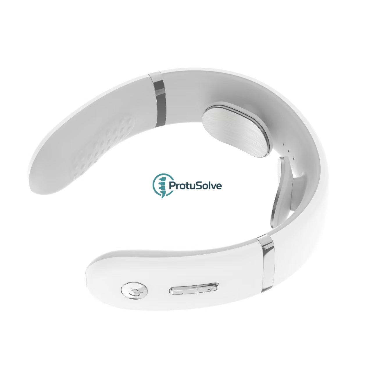 Massaggiatore Cervicale TENS con Calore – ProtuSolve, 10 Modalità, Ricaricabile USB